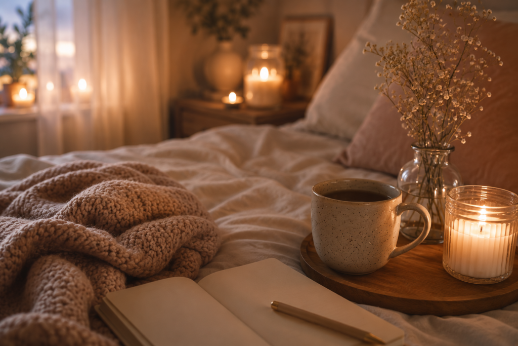 Abendroutine entspannen mit 7 ruhigen Gewohnheiten